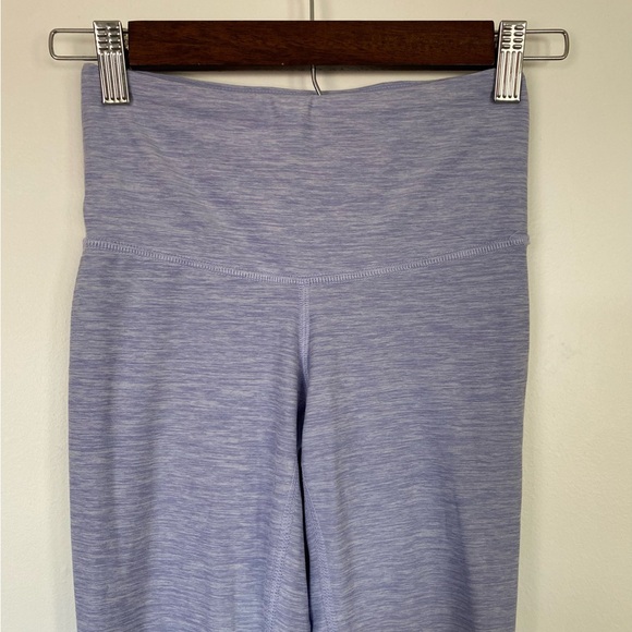 Full Length New Balance Leggings- Heathered Purple - Picture 2 of 5